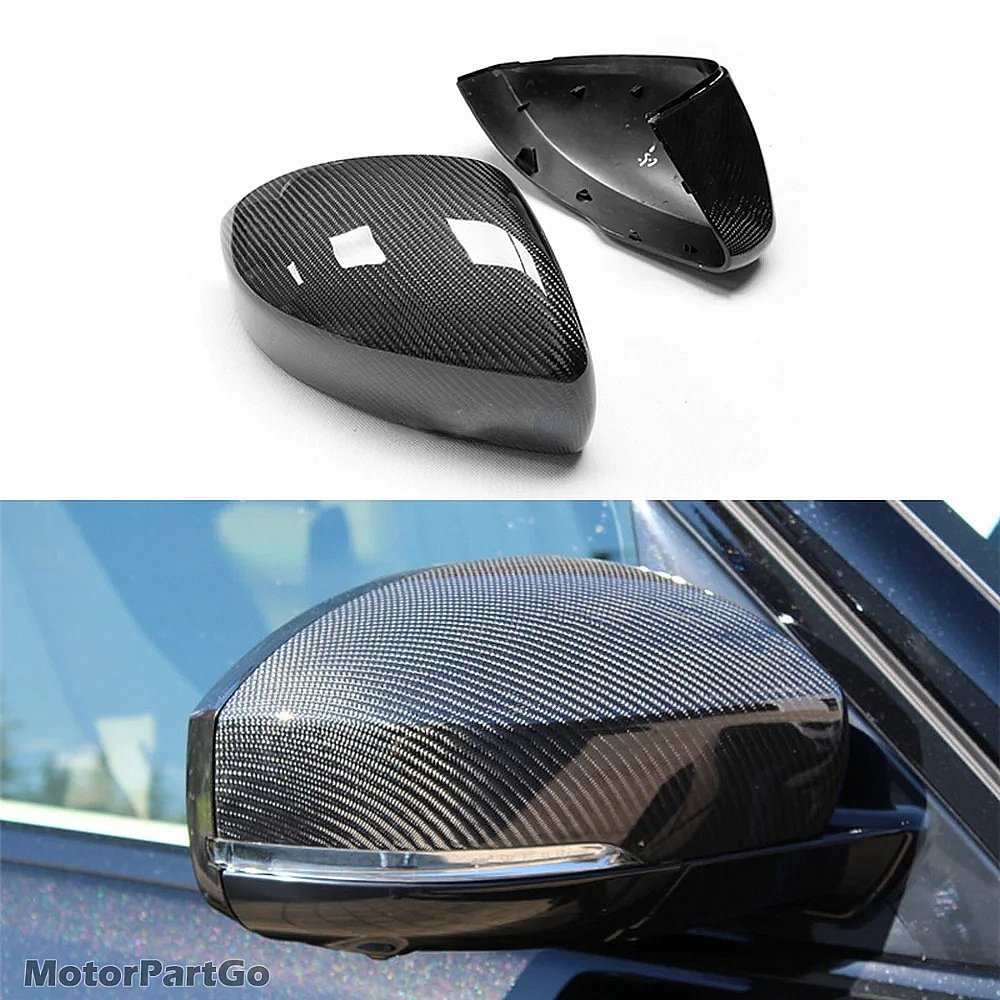 Real Carbon Fiber Mirror Cover 1 pair for Land Rover Discovery 4 5 L462 Range Rover Vogue L405 Sport L494 2012-2020
